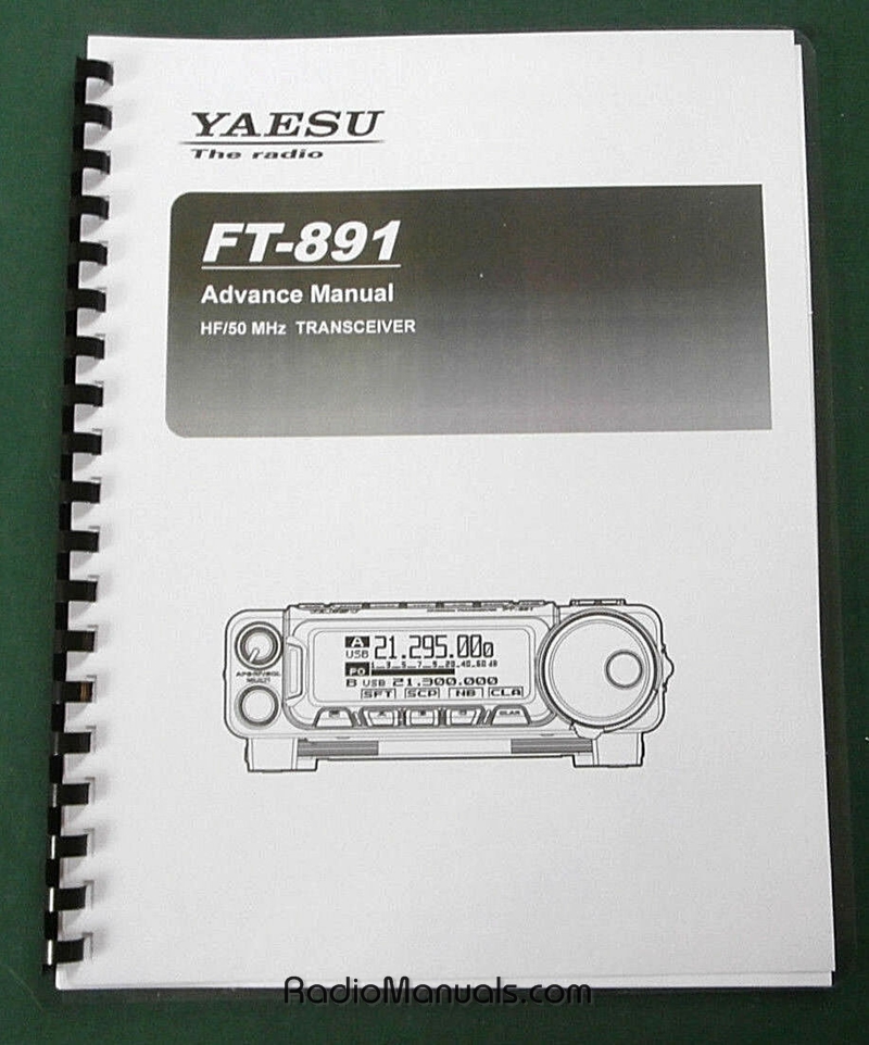 Yaesu FT-891 Advanced Instruction Manual